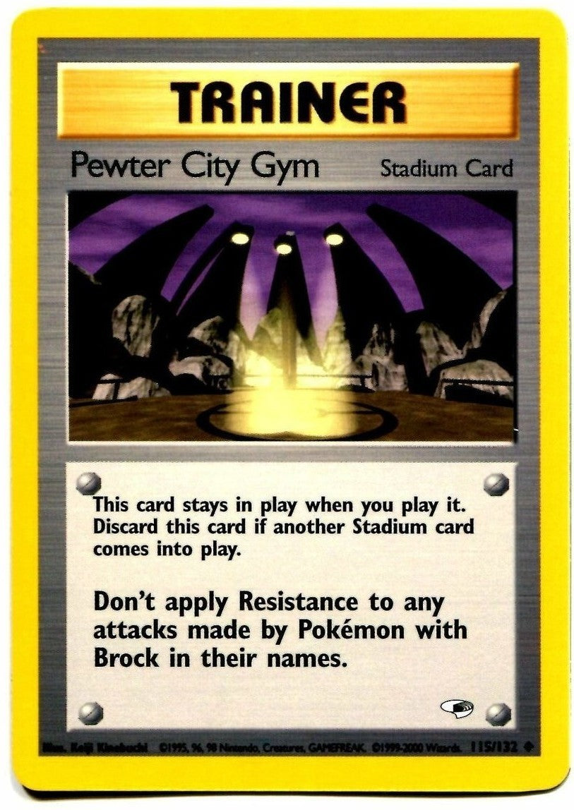 Pewter City Gym (115/132) [Gym Heroes Unlimited] | Odin's Place