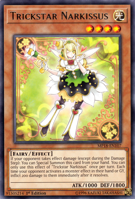 Trickstar Narkissus [MP18-EN107] Rare | Odin's Place