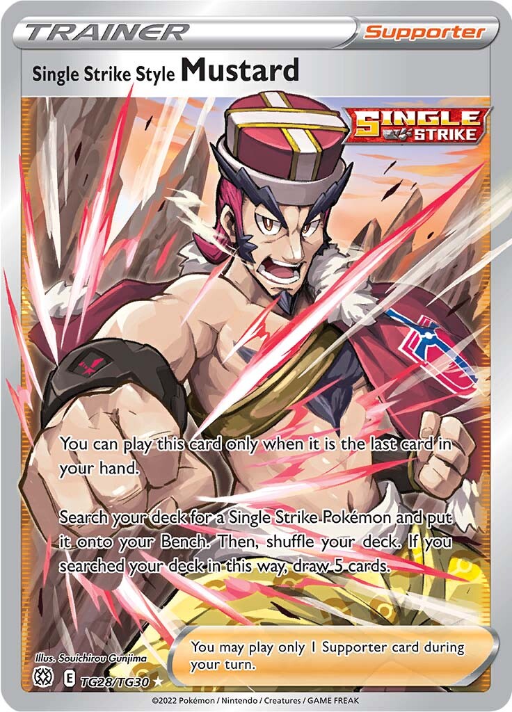 Single Strike Style Mustard (TG28/TG30) [Sword & Shield: Brilliant Stars] | Odin's Place
