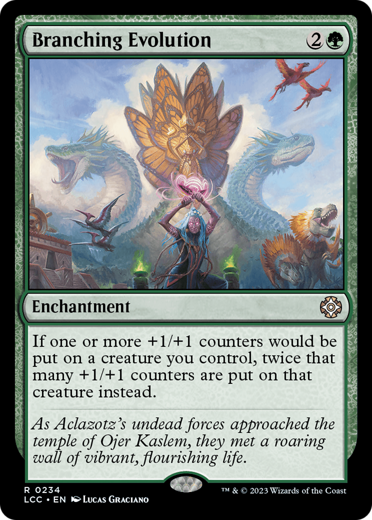 Branching Evolution [The Lost Caverns of Ixalan Commander] | Odin's Place