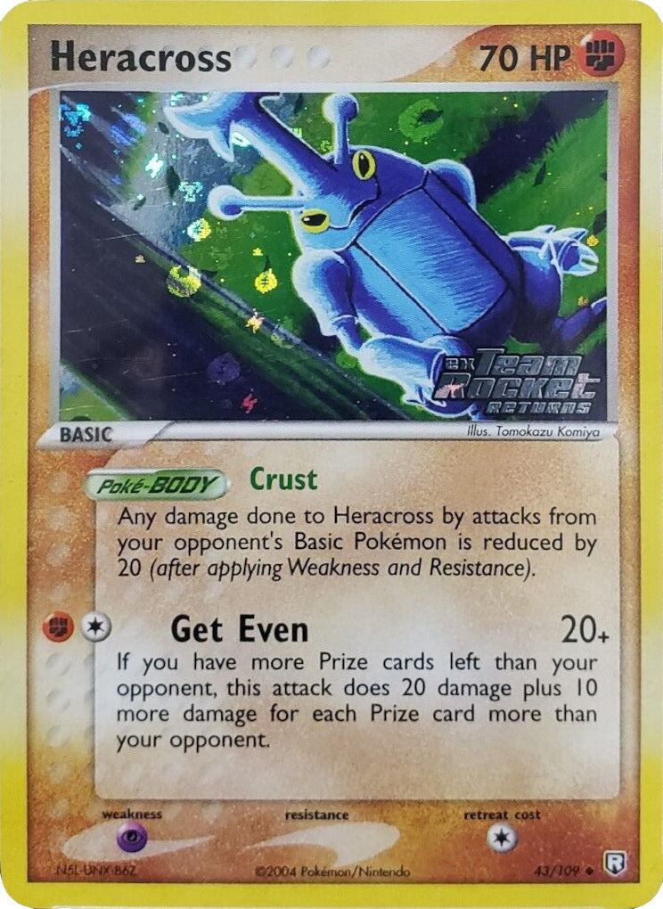 Heracross (43/109) (Stamped) [EX: Team Rocket Returns] | Odin's Place