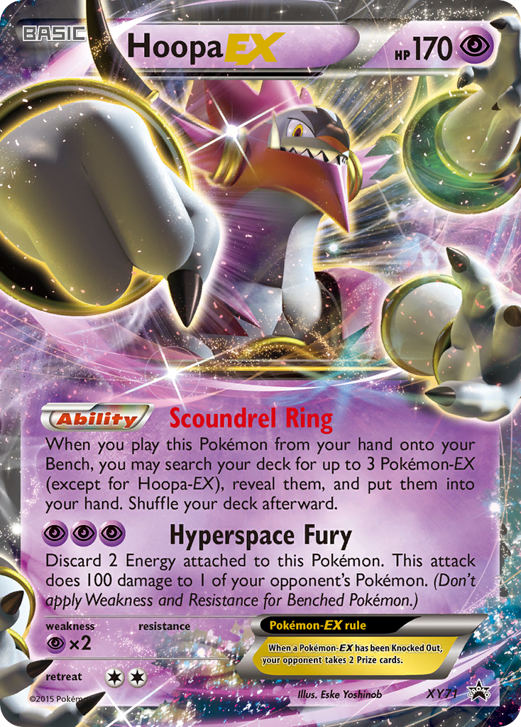 Hoopa EX (XY71) [XY: Black Star Promos] | Odin's Place