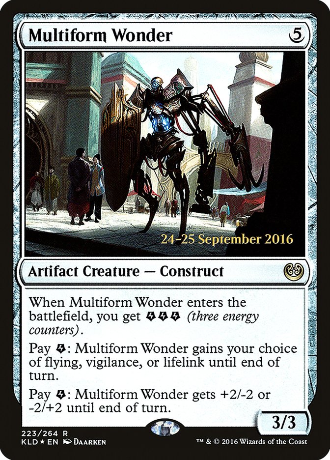 Multiform Wonder (223) [Kaladesh Prerelease Promos] | Odin's Place