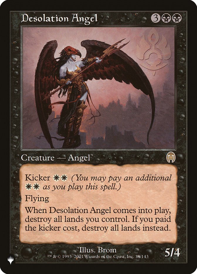 Desolation Angel [The List] | Odin's Place