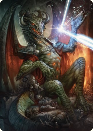 Deflecting Swat Art Card [Commander Masters Art Series] | Odin's Place
