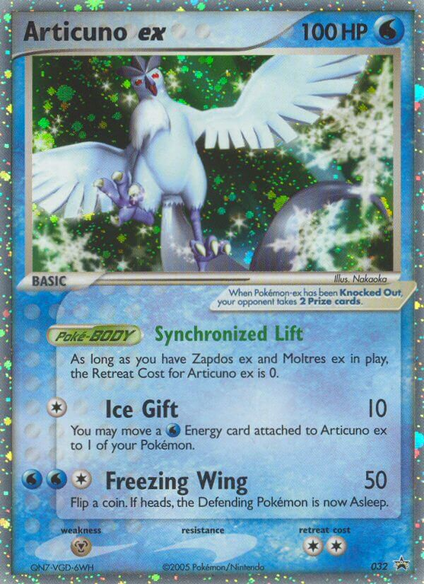 Articuno ex (032) [Nintendo: Black Star Promos] | Odin's Place