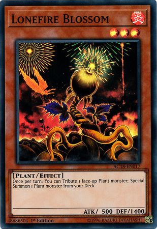 Lonefire Blossom [AC18-EN017] Super Rare | Odin's Place