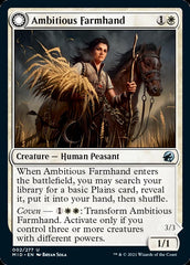 Ambitious Farmhand // Seasoned Cathar [Innistrad: Midnight Hunt] | Odin's Place
