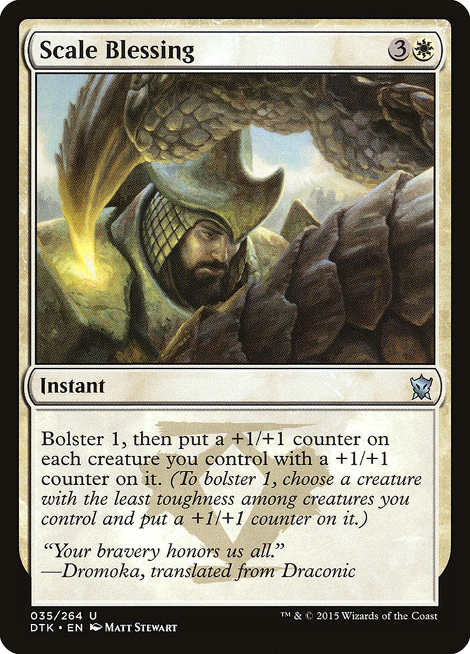 Scale Blessing (35) [Dragons of Tarkir] | Odin's Place