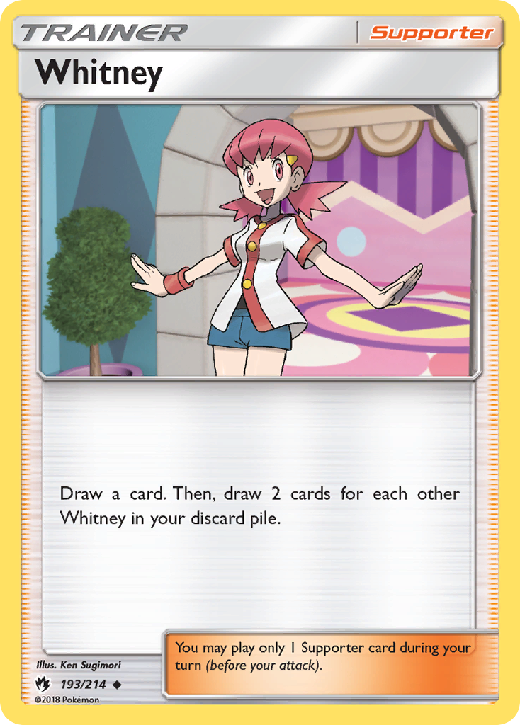 Whitney (193/214) [Sun & Moon: Lost Thunder] | Odin's Place