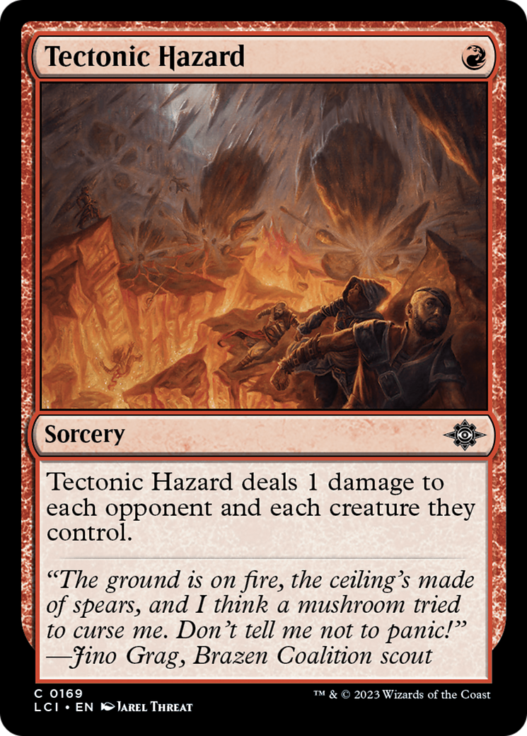 Tectonic Hazard [The Lost Caverns of Ixalan] | Odin's Place