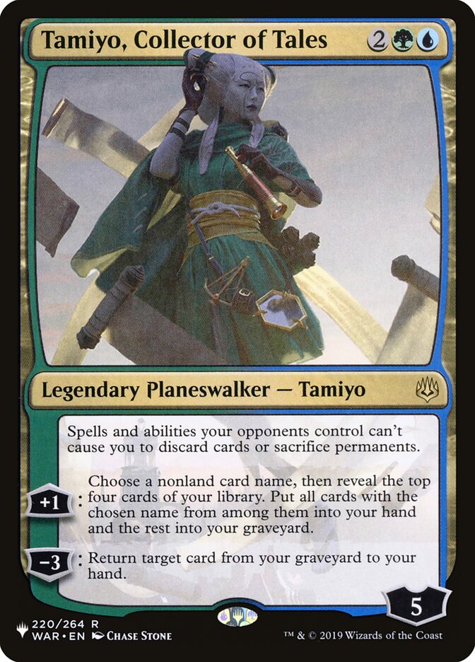 Tamiyo, Collector of Tales [The List] | Odin's Place
