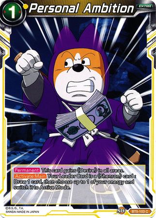 Personal Ambition (BT5-103) [Miraculous Revival] | Odin's Place