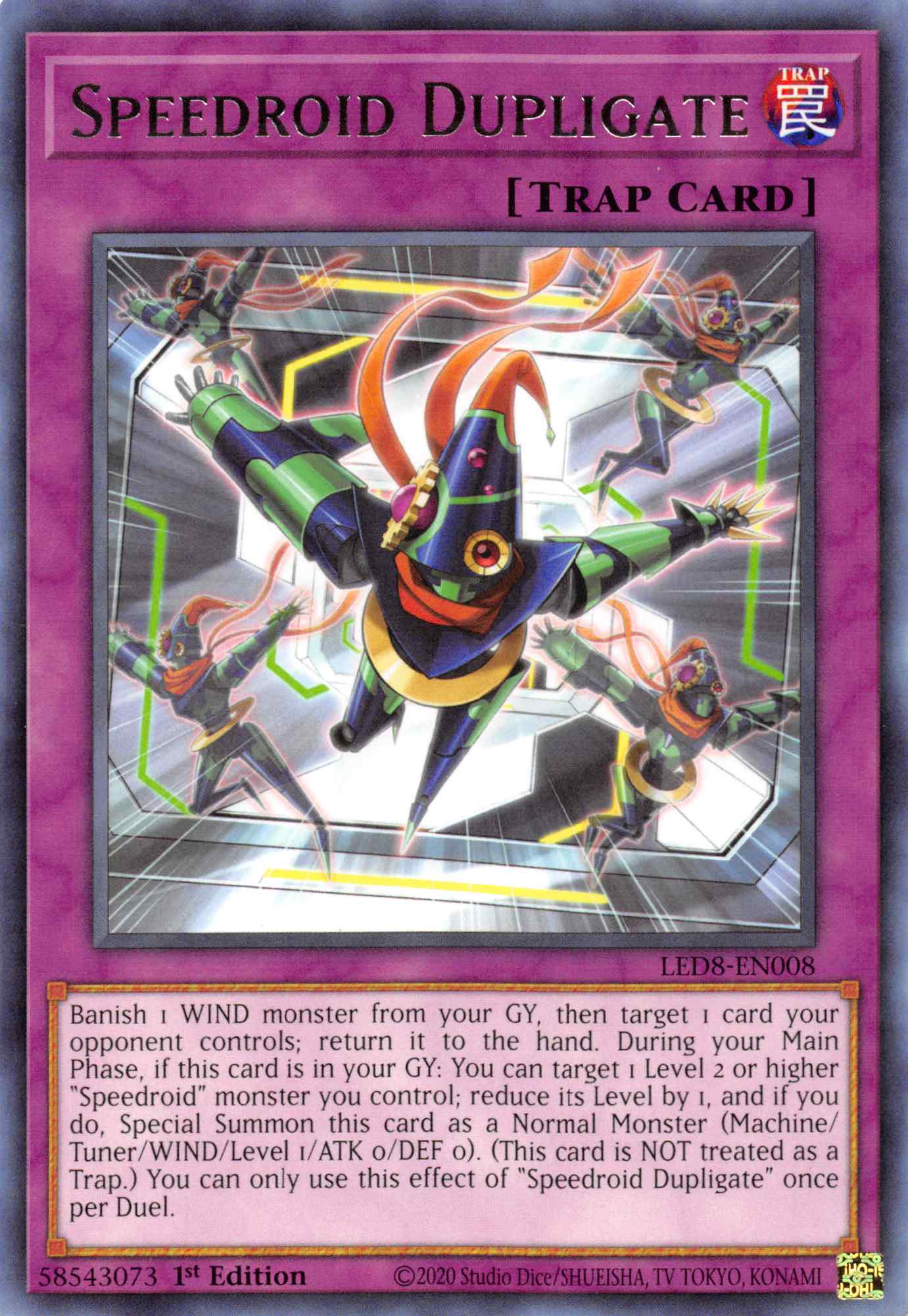 Speedroid Dupligate [LED8-EN008] Rare | Odin's Place