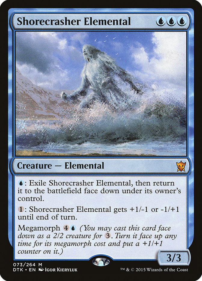 Shorecrasher Elemental (73) [Dragons of Tarkir] | Odin's Place