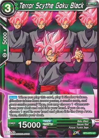 Terror Scythe Goku Black (BT3-075) [Cross Worlds] | Odin's Place