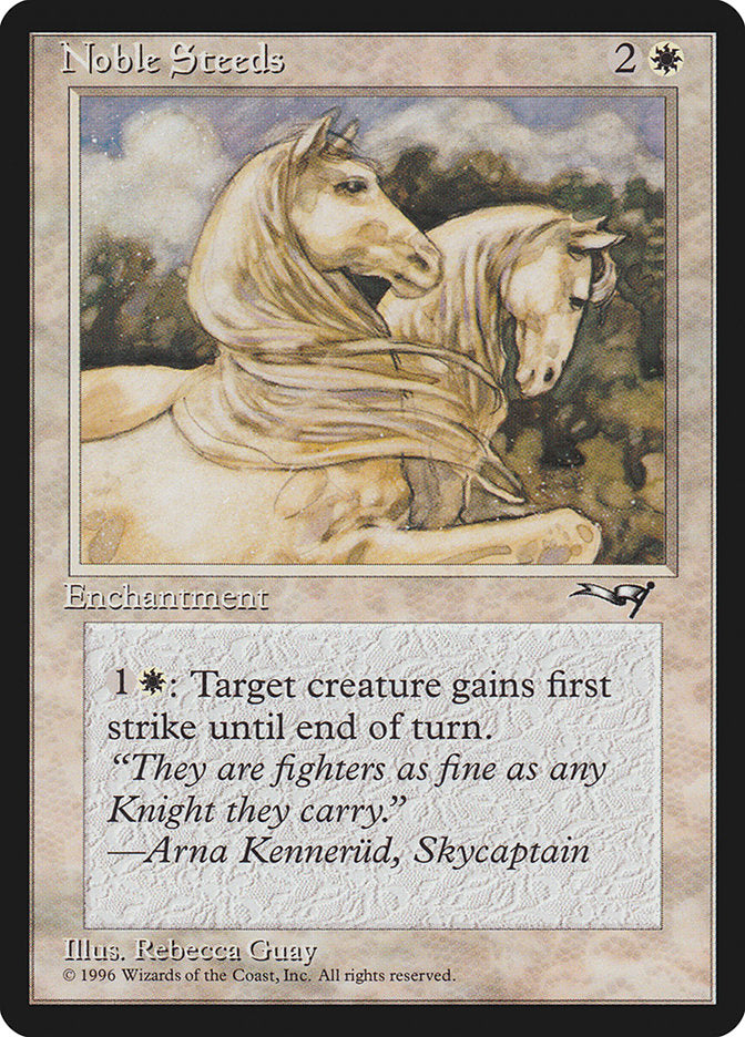 Noble Steeds (Leg Raised) [Alliances] | Odin's Place