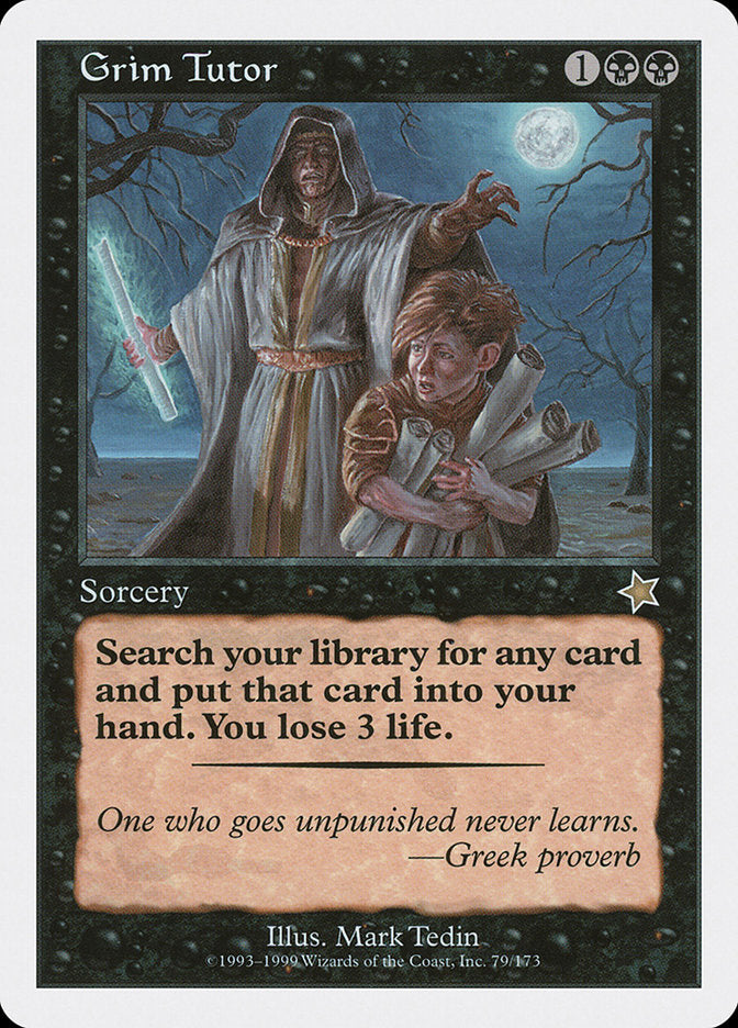 Grim Tutor (79) [Starter 1999] | Odin's Place