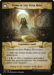 Profane Procession // Tomb of the Dusk Rose [Rivals of Ixalan] | Odin's Place