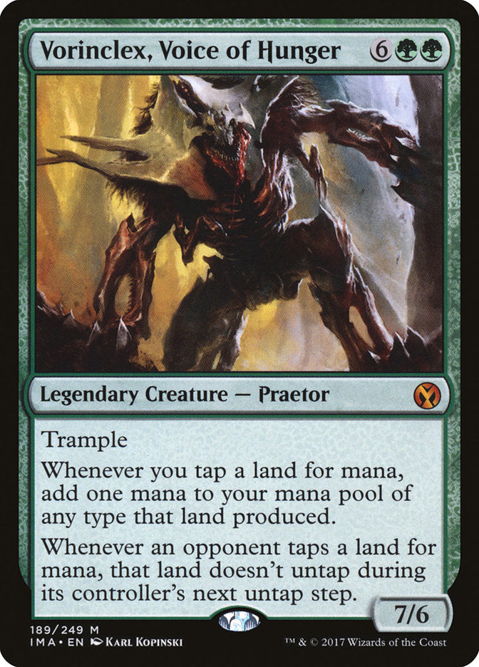 Vorinclex, Voice of Hunger (189) [Iconic Masters] | Odin's Place