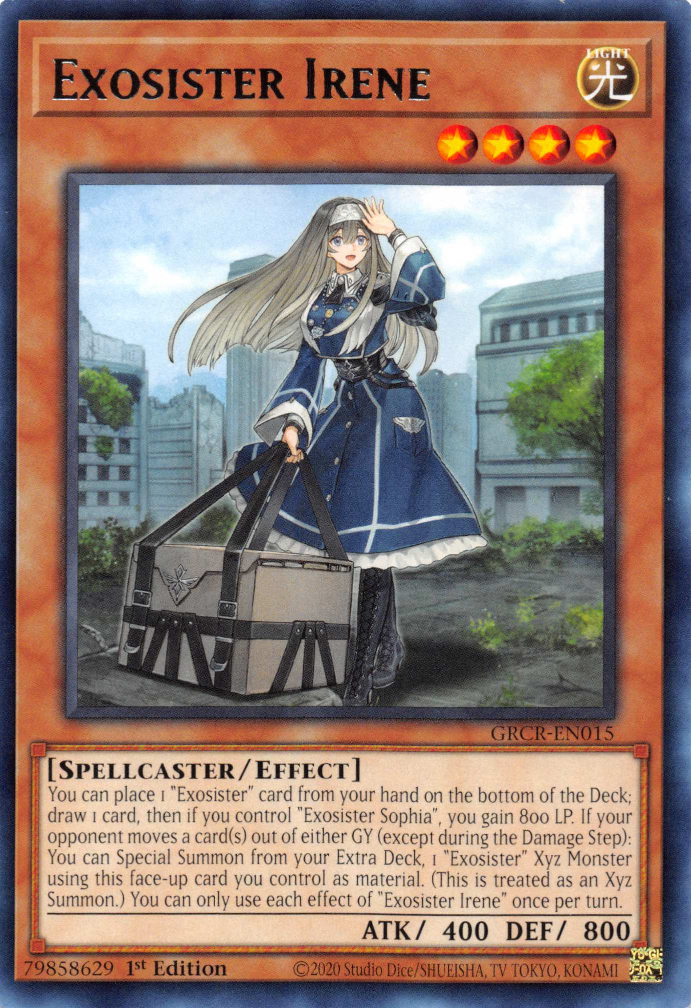 Exosister Irene [GRCR-EN015] Rare | Odin's Place