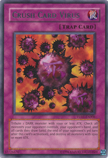 Crush Card Virus [TU01-EN006] Rare | Odin's Place