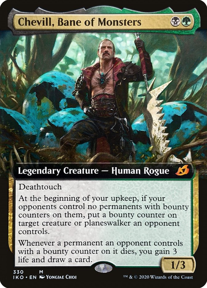 Chevill, Bane of Monsters (Extended Art) [Ikoria: Lair of Behemoths] | Odin's Place