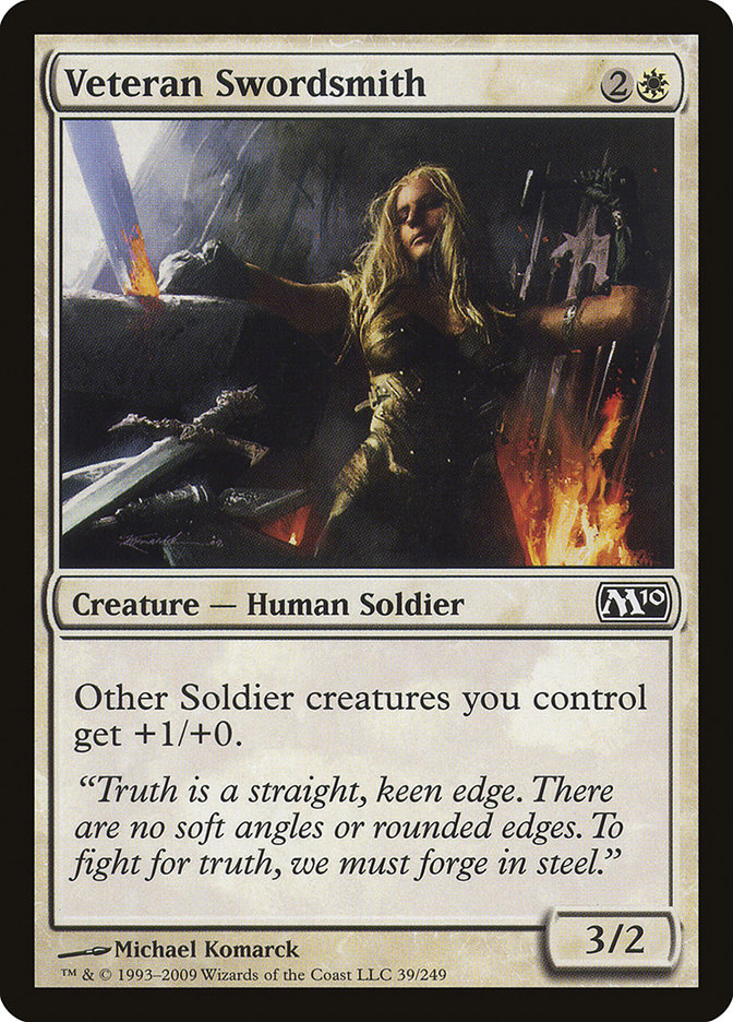 Veteran Swordsmith (39) [Magic 2010] | Odin's Place