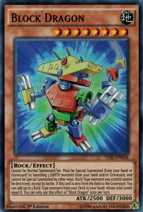 Block Dragon [TDIL-EN034] Ultra Rare | Odin's Place