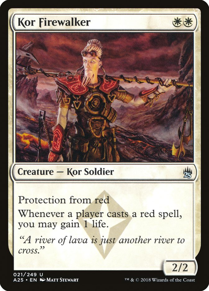 Kor Firewalker (21) [Masters 25] | Odin's Place
