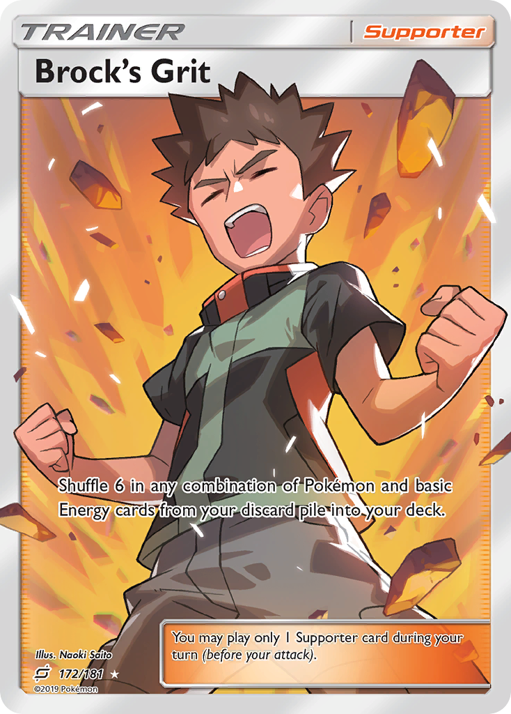 Brock's Grit (172/181) [Sun & Moon: Team Up] | Odin's Place