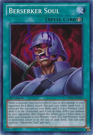Berserker Soul [DRLG-EN007] Secret Rare | Odin's Place