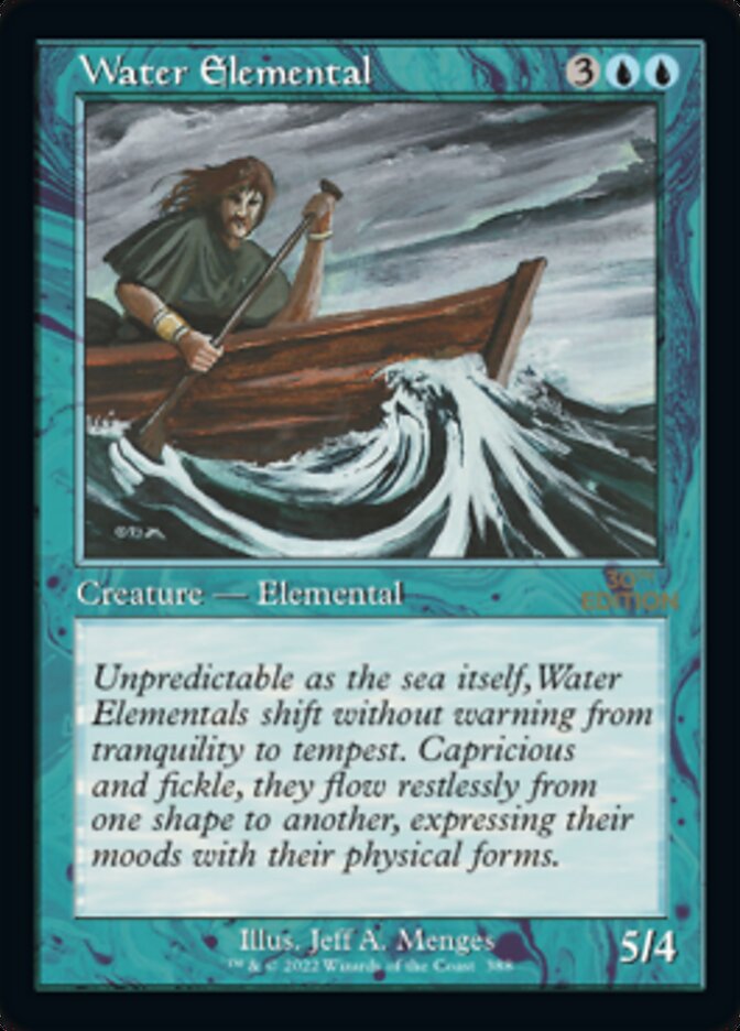 Water Elemental (Retro) [30th Anniversary Edition] | Odin's Place