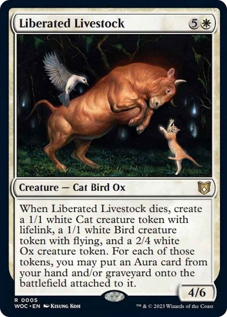 Liberated Livestock [Wilds of Eldraine Commander] | Odin's Place