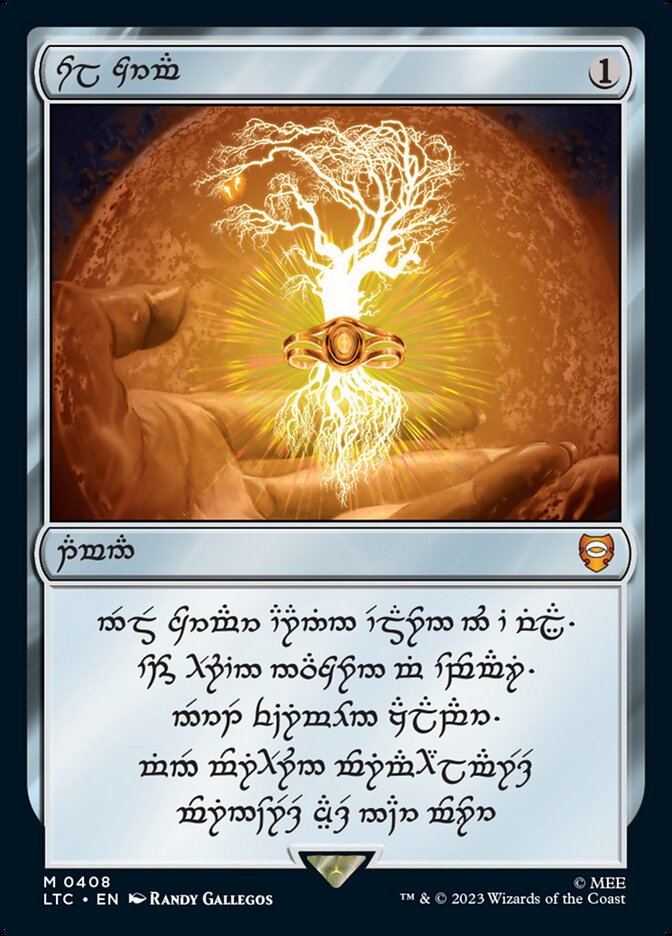 Sol Ring (408) (Elven) [The Lord of the Rings: Tales of Middle-Earth Commander] | Odin's Place