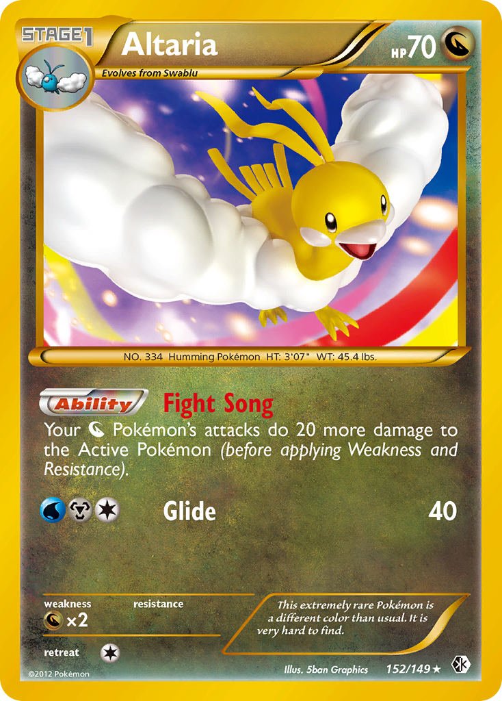 Altaria (152/149) [Black & White: Boundaries Crossed] | Odin's Place