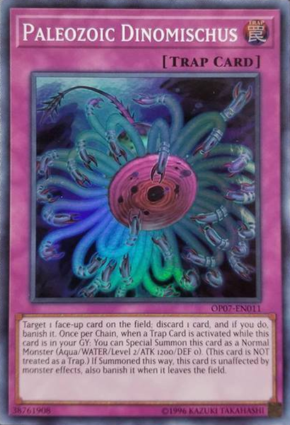 Paleozoic Dinomischus [OP07-EN011] Super Rare | Odin's Place