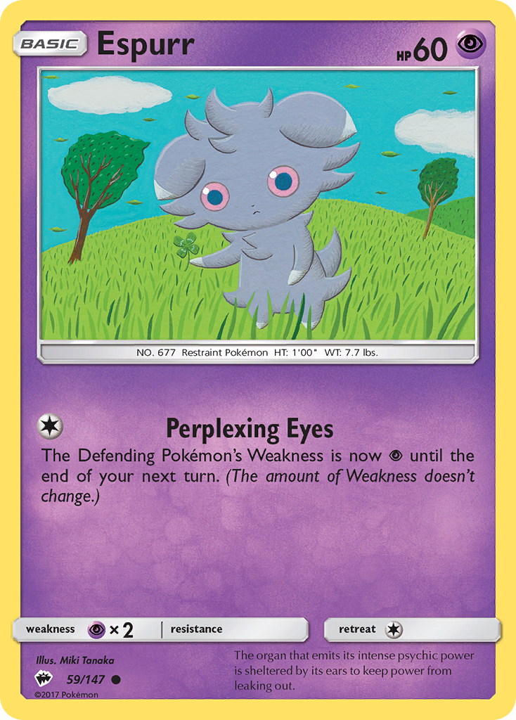 Espurr (59/147) [Sun & Moon: Burning Shadows] | Odin's Place
