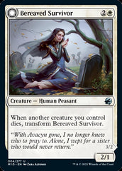 Bereaved Survivor // Dauntless Avenger [Innistrad: Midnight Hunt] | Odin's Place