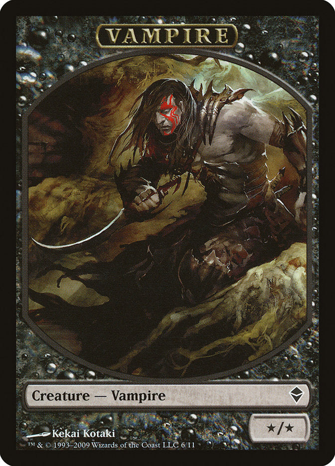 Vampire Token (6) [Zendikar Tokens] | Odin's Place