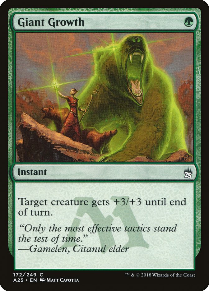 Giant Growth (172) [Masters 25] | Odin's Place