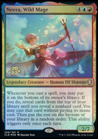 Neera, Wild Mage [Commander Legends: Battle for Baldur's Gate Prerelease Promos] | Odin's Place