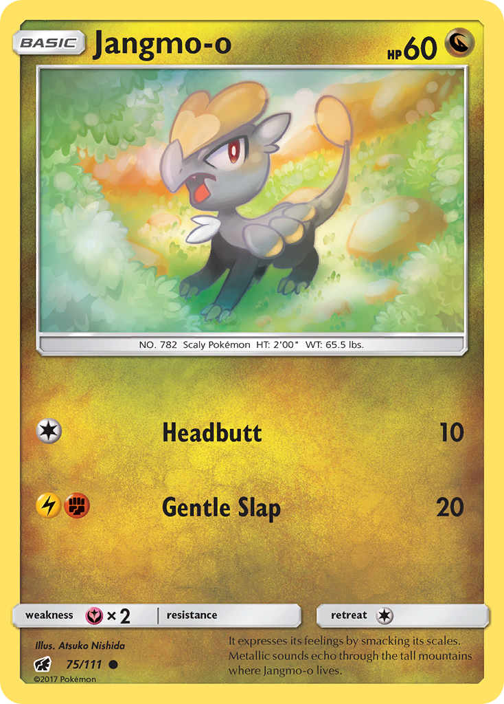 Jangmo-o (75/111) [Sun & Moon: Crimson Invasion] | Odin's Place