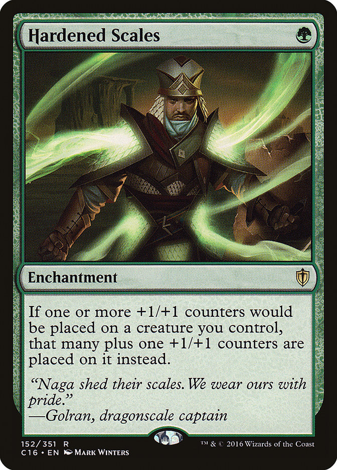 Hardened Scales (152) [Commander 2016] | Odin's Place