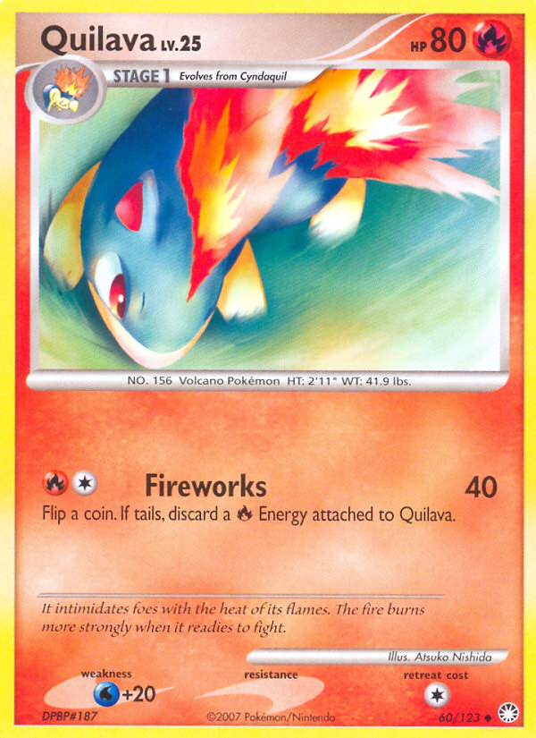 Quilava (60/123) [Diamond & Pearl: Mysterious Treasures] | Odin's Place