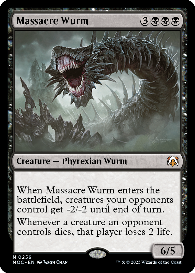 Massacre Wurm [March of the Machine Commander] | Odin's Place