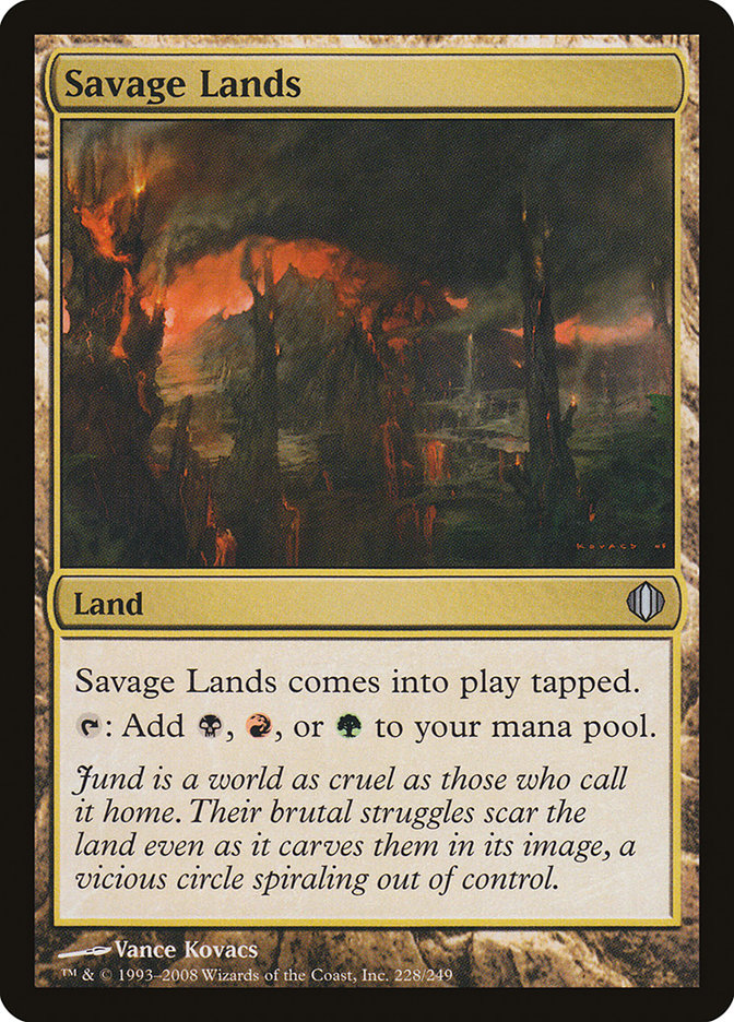 Savage Lands (228) [Shards of Alara] | Odin's Place