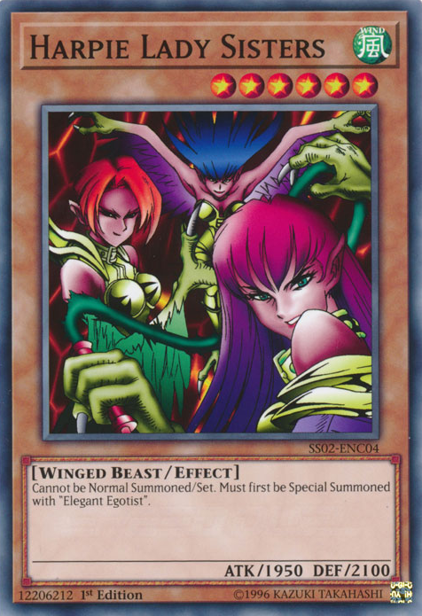 Harpie Lady Sisters [SS02-ENC04] Common | Odin's Place