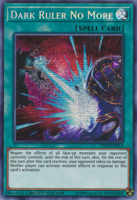 Dark Ruler No More [TN19-EN014] Prismatic Secret Rare | Odin's Place
