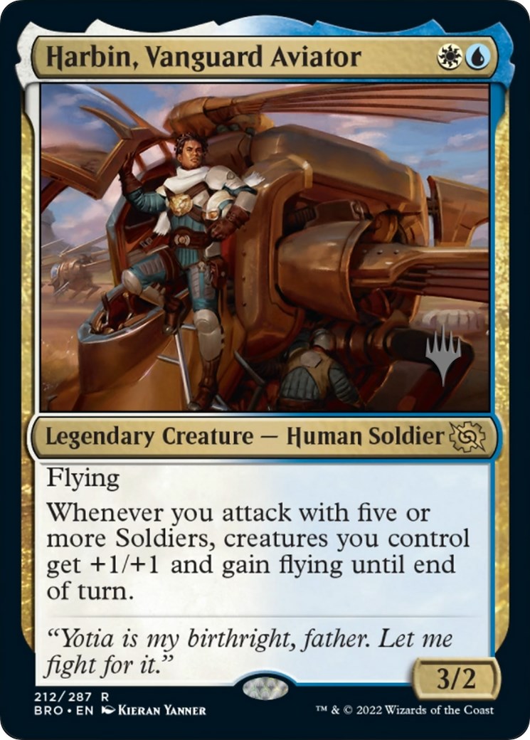 Harbin, Vanguard Aviator (Promo Pack) [The Brothers' War Promos] | Odin's Place